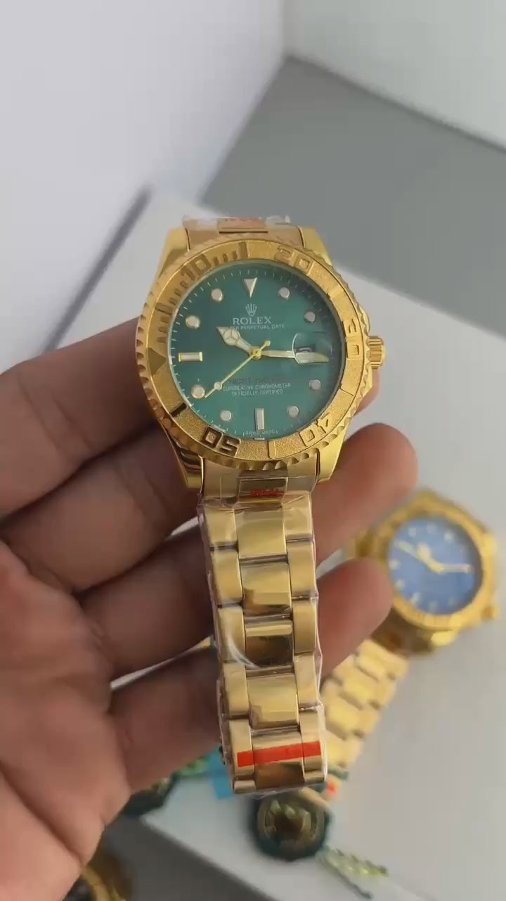 Luxury Gold Watch Rolex For Men's